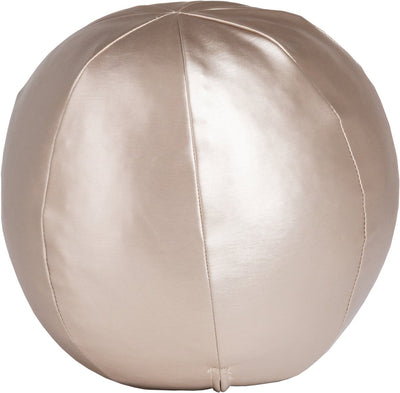 Woood Rodeoballkissen klein – metallisch – natur – 30 x 30 x 30 cm