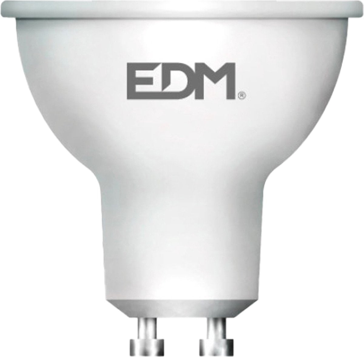 EDM LED-Spotlampe GU10 5 W 6400 K 400 lm 230 V – 50 mm – LED-Lampen – Kaltweiß – 3er-Pack
