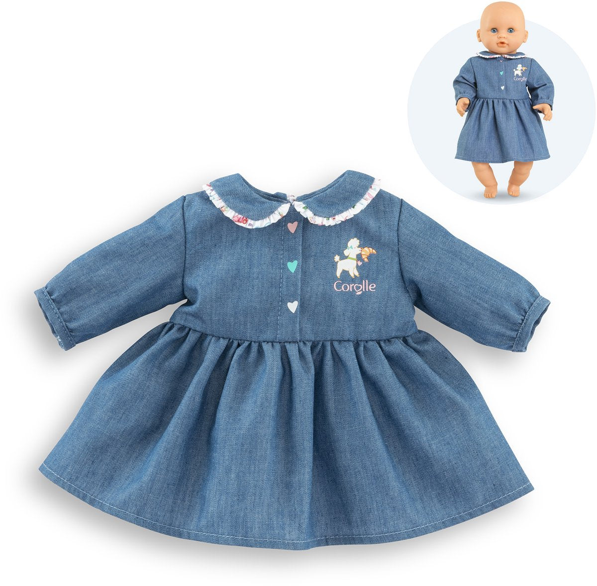 Corolle Kleid für Babypuppen, 30 cm