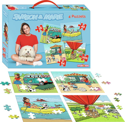 Studio 100 Samson Marie Puzzle – 4 in 1