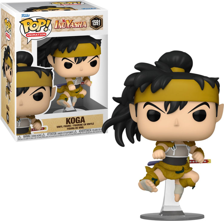 Funko Inu Yasha Koga Vinylfigur 1591 Pop! mehrfarbig - PVC - Anime, Fan-Merch, TV-Serie