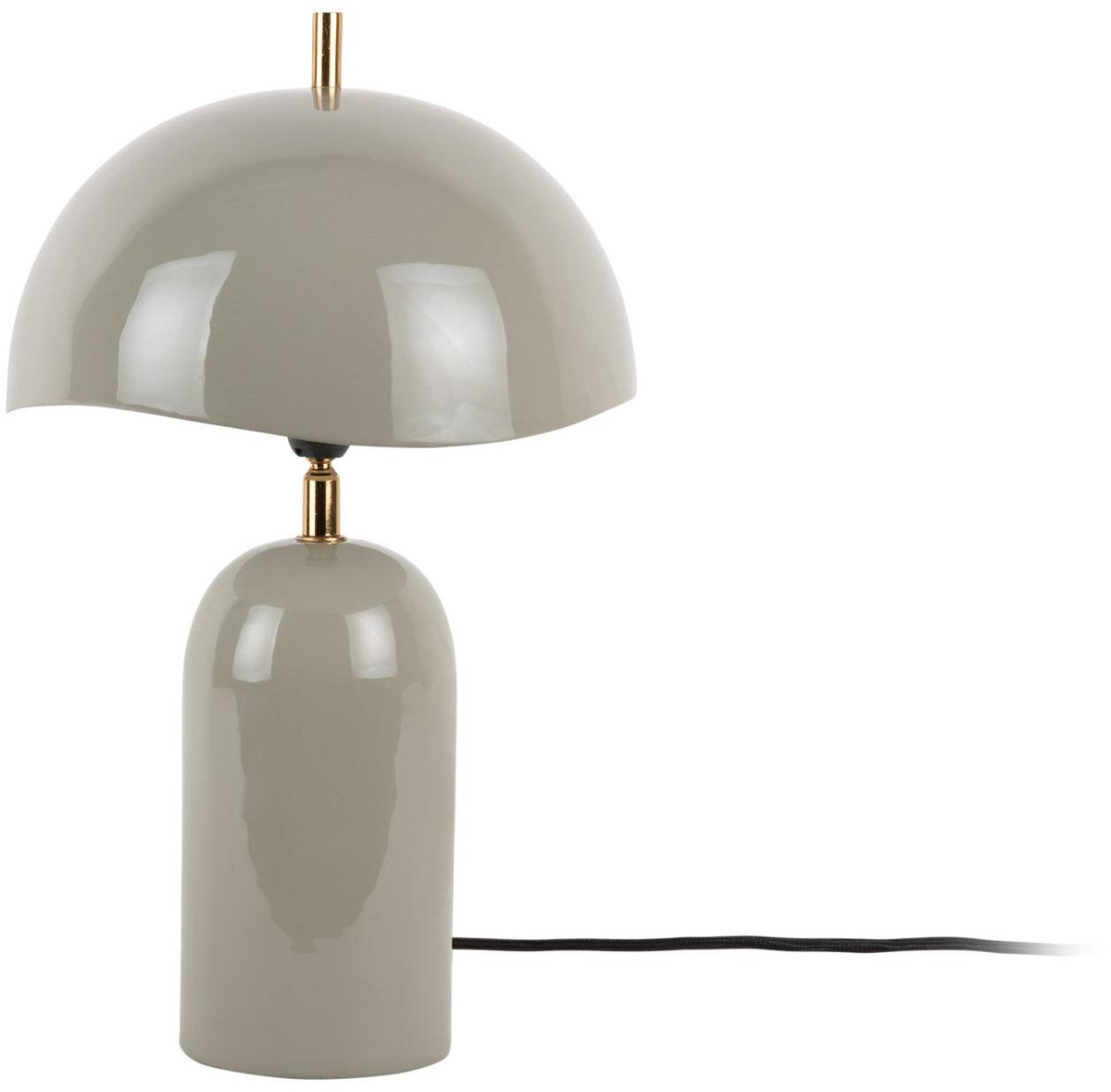Leitmotiv Tischleuchte Querido - Dunkelgrau - ø25cm - skandinavisch