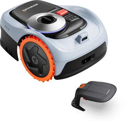 Navimow Segway i208 AWD – Rasenmäherroboter – NRTK + Vision – ohne Begrenzungskabel, ohne Antenne – automatische Installation – 800 m² – 45 % Steigung – KI-Hindernisvermeidung – Apple Find My – superleise 59 dB – 3 Jahre Garantie auf den Rasenmäherroboter