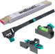 Wolfcraft - Zollstock-Set - 4-teilig - Innengrößenadapter - Wasserwaage - 8623000