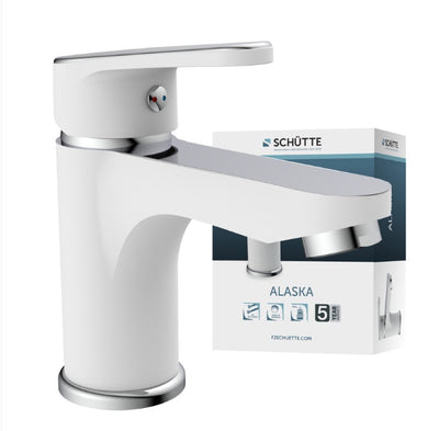 Schütte Schütte Washbeer gemischt Alaska Weiß und Chrom