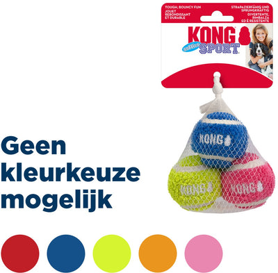 Kong Sport Softies Bälle – Hundespielzeug – sortiert 3 Stück klein