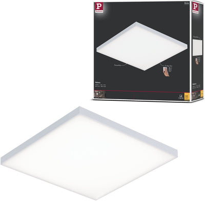 Paulmann LED-Panel 3-Stufen-Dim Velora eckig 295x295 mm 17W 1600lm 3000K weiß dimmbar