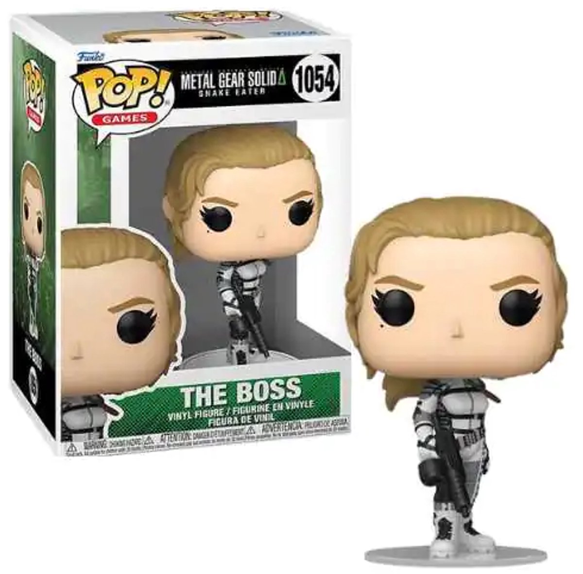 Funko Metal Gear Pop! Spiele Vinylfigur der Boss 9 cm Pop! Figur