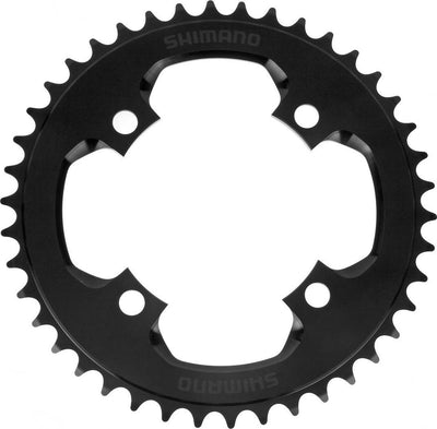 Shimano kettenblatt dxr sm-cr80 42t 104 mm schwarz