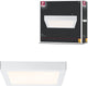 Paulmann LED-Panel Mond eckig 300x300 mm 16W 1300lm 3000k weiß