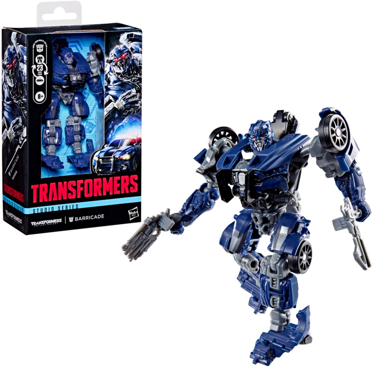 Hasbro – Transformers – Barricacde – Figur Deluxe-Klasse 11 cm