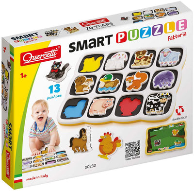 Quercetti Smart Magnet Puzzle Farm