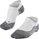 Falke ru4 unsichtbare Anti-Blasen-Baumwoll-Funktionsmaterial-Laufsocken Herren weiß - Größe 39-41