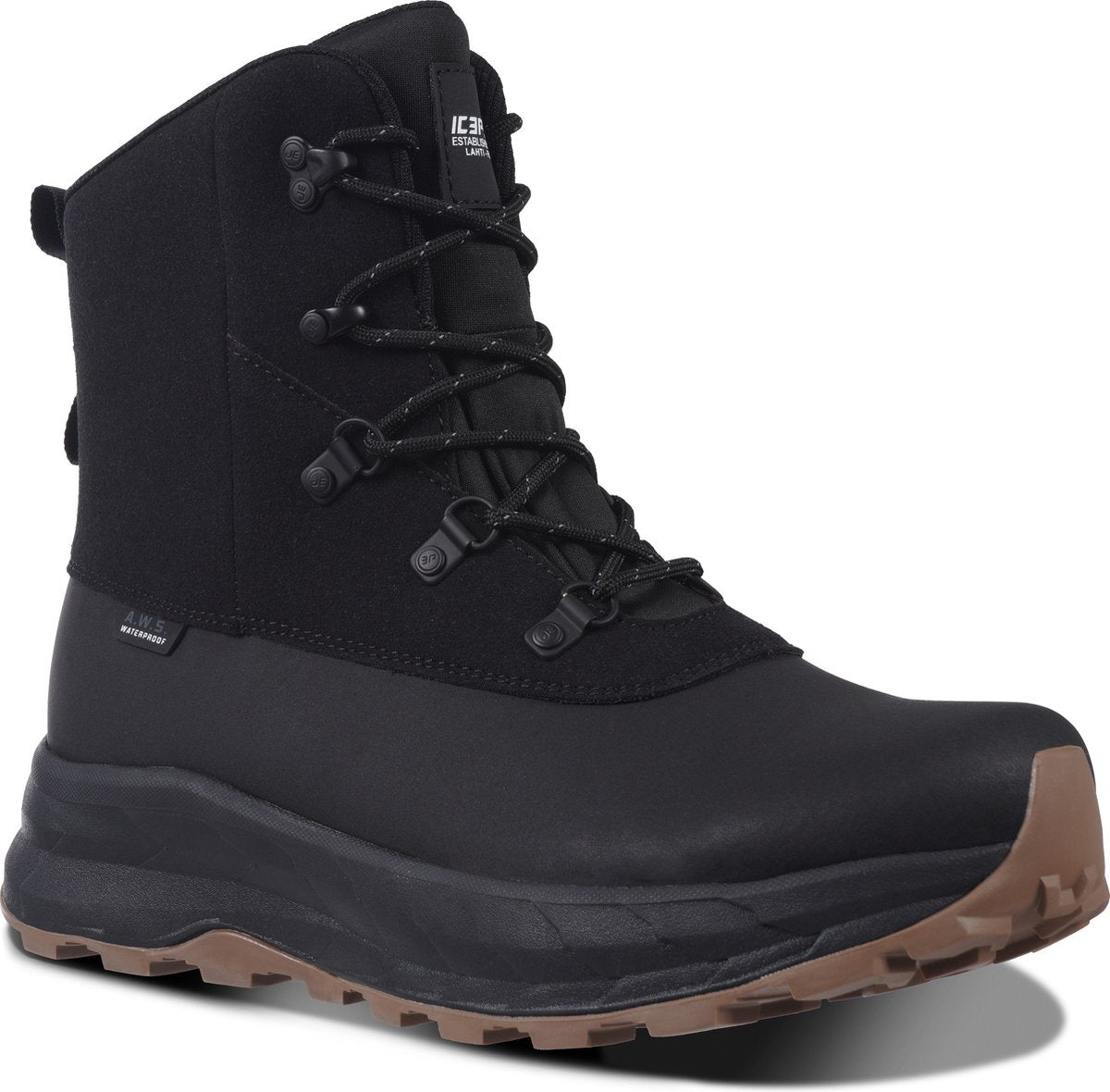Icepeak Aitoo Mr Herren-Schneestiefel – Schwarz – 47