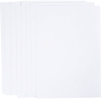 Wasserlösliche Stickbögen der Firma Creativ, A5, Blatt 148,5 x 210 mm, weiß, 24 Blatt 1 Box