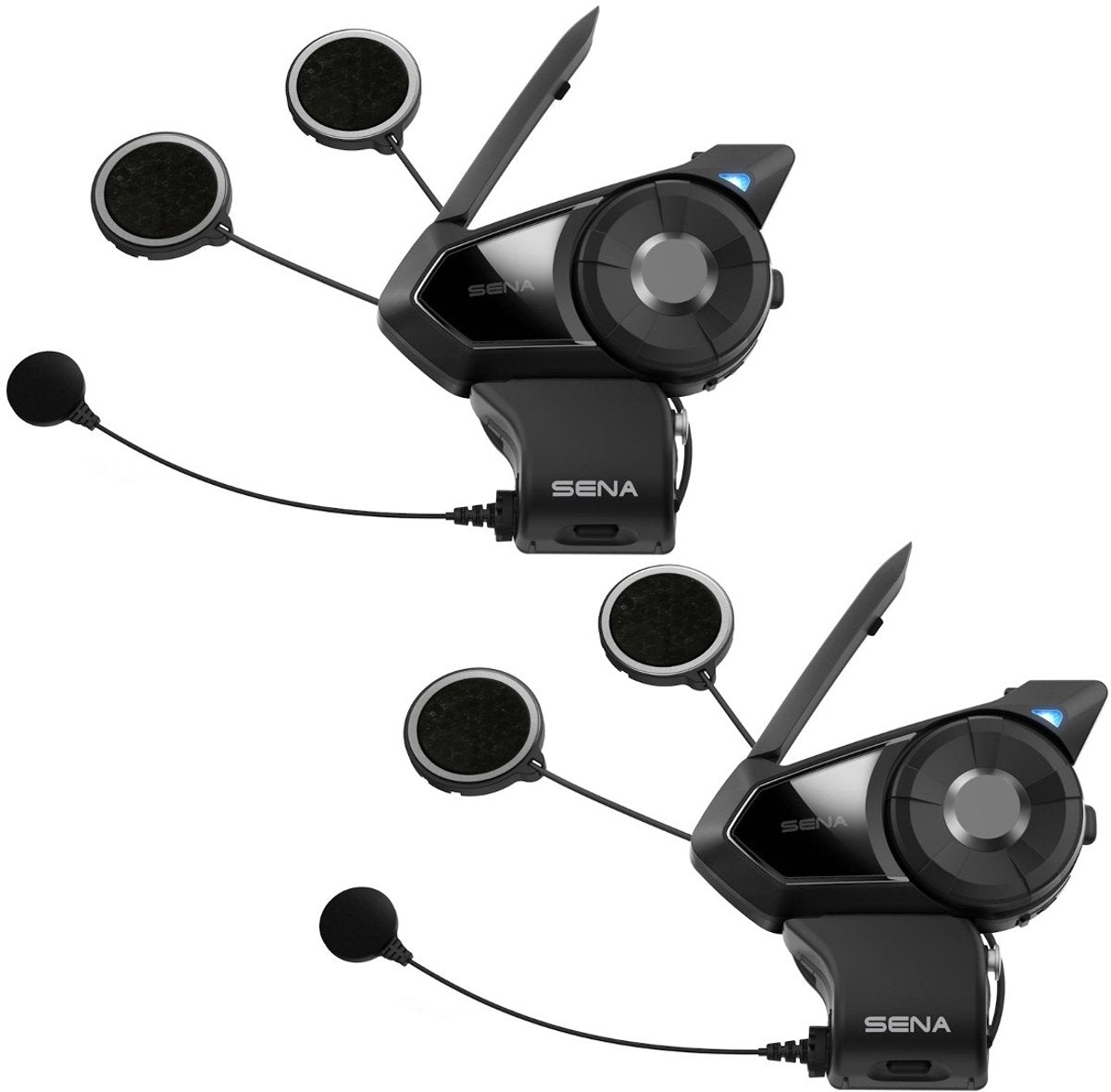 Sena 30k HD Bluetooth-Kommunikationssystem im Duo-Pack – Größe – Bluetooth-Gegensprechanlage
