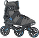 Tempish Ayroo 3x90 Inline-Skates Erwachsene – 3 Rollen 90 mm – Fitness-Speed-Inline-Skates – Schwarz Blau – Größe 38