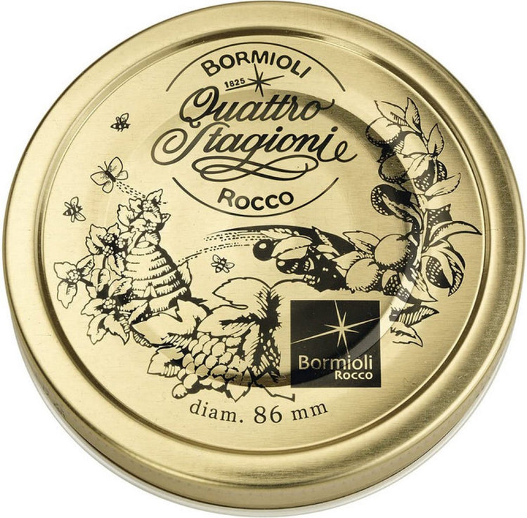 Bormioli Rocco deckt 8001023951623 Metall transparent ab (86 mm)
