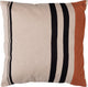 Woood Hani-Kissen – Baumwolle – Khaki-Schwarz – 45 x 45 x 10 cm