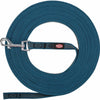 Trixie Hundeleine Schleppleine mit Gummi -Anti -Slip -Benzinblau