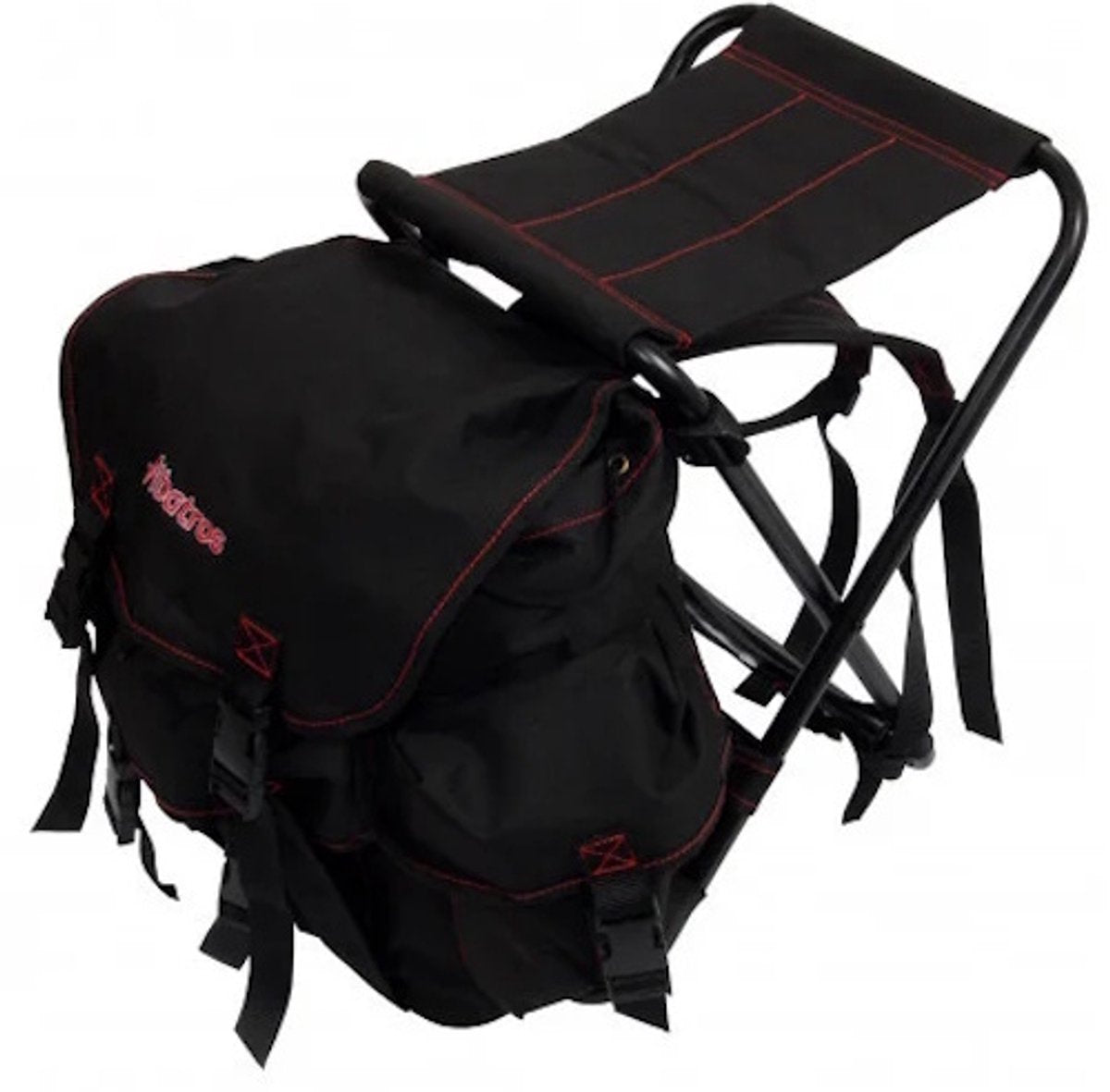 Albatros Klappstuhlrucksack - 42 cm - Schwarz