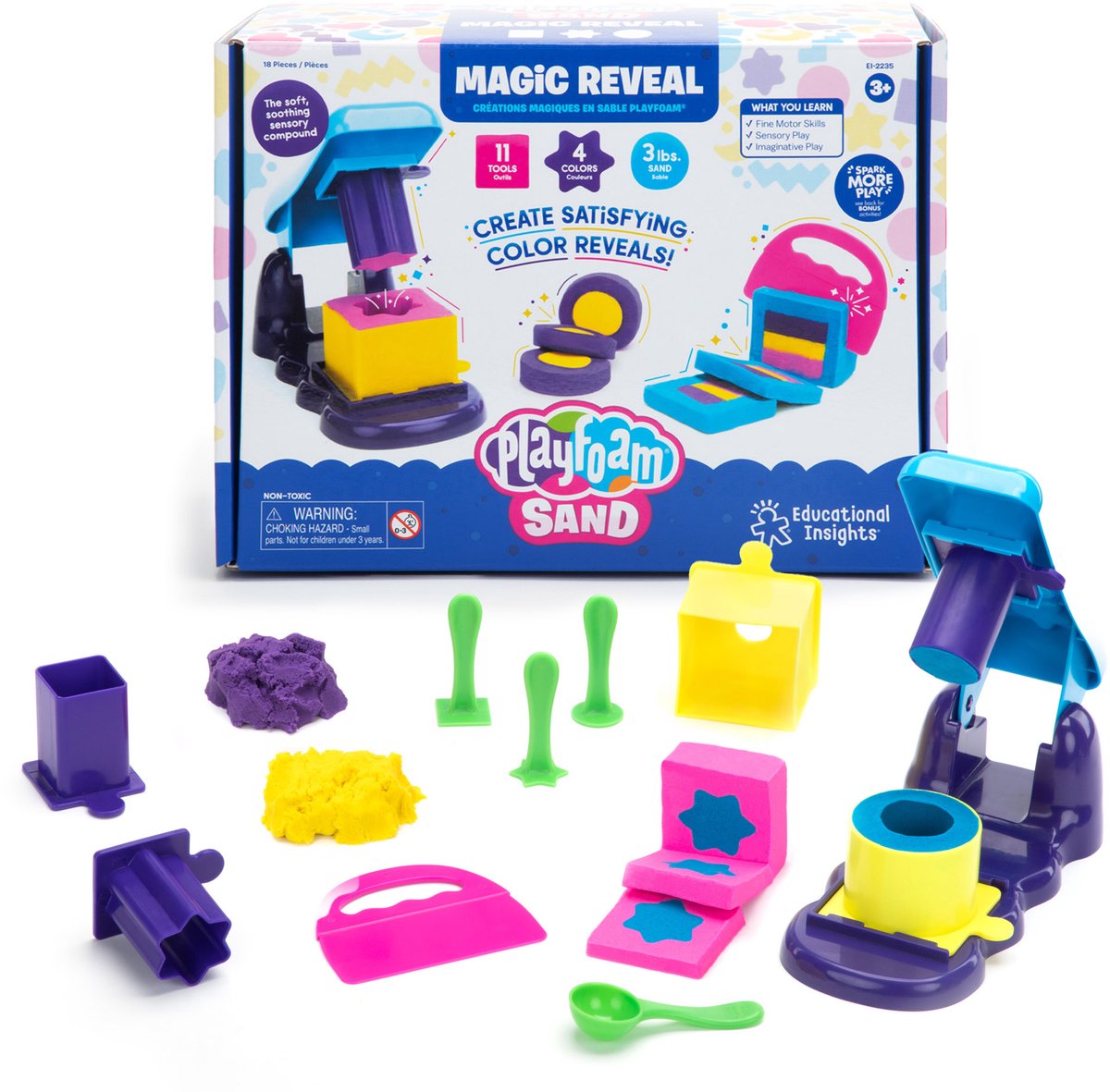 Lernressourcen Playfoam® Sand – Magisches Enthüllungsset – 3+