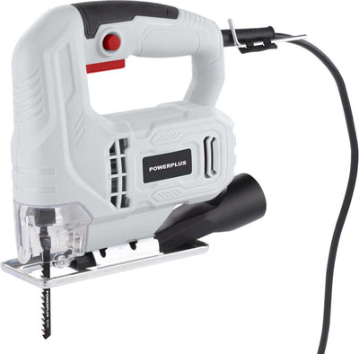 Powerplus elektrische Stichsäge powc20110 – 400 W Sägemaschine – 3000 min – Werkzeuge mit 2 Zubehörteilen.