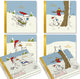 Willem Ritstier, be nice Weihnachtskarten – Set 1