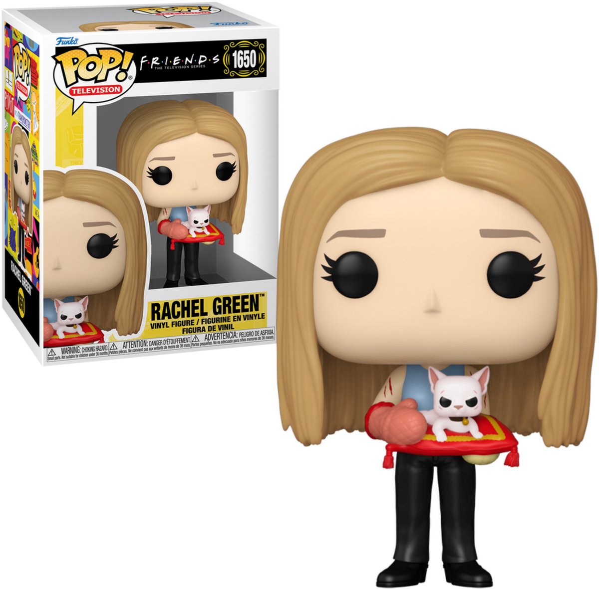 Funko Friends Rachel grüne Vinylfigur 1650 Pop! mehrfarbiges PVC - Fan-Merch, Film, TV-Serie