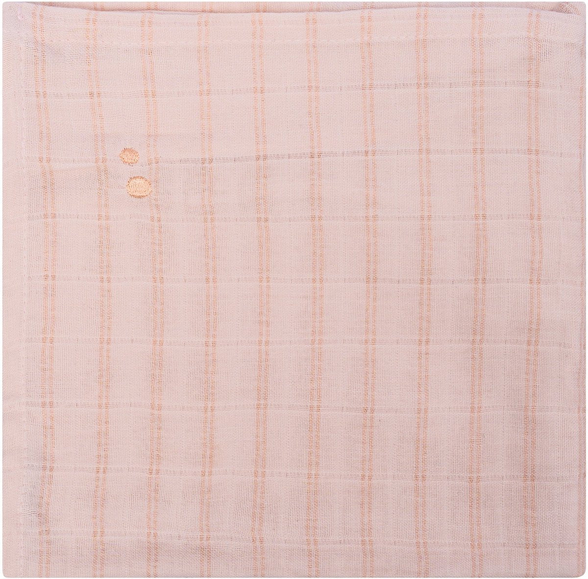 Snoozebaby Hydrophiles Tuch 80 x 80cm - Babywickeltuch - Schlaftuch milchige Ruhe - rosa -