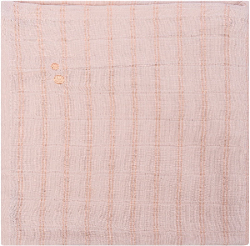 Snoozebaby Hydrophiles Tuch 80 x 80cm - Babywickeltuch - Schlaftuch milchige Ruhe - rosa -
