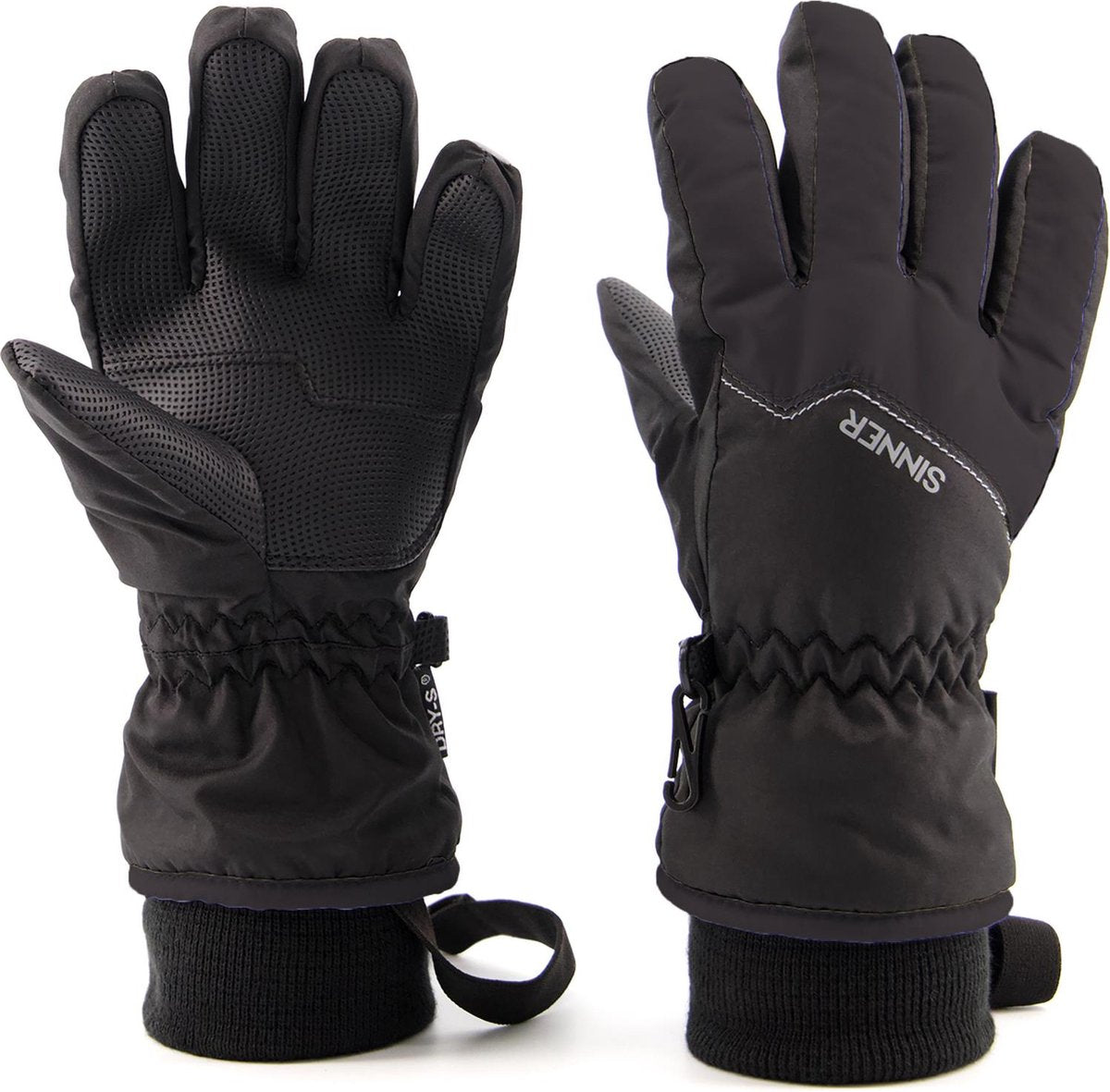 Sinner Phoenix – Handschuhe – Schwarz – Unisex-Kinder – Größe 11–12 Jahre
