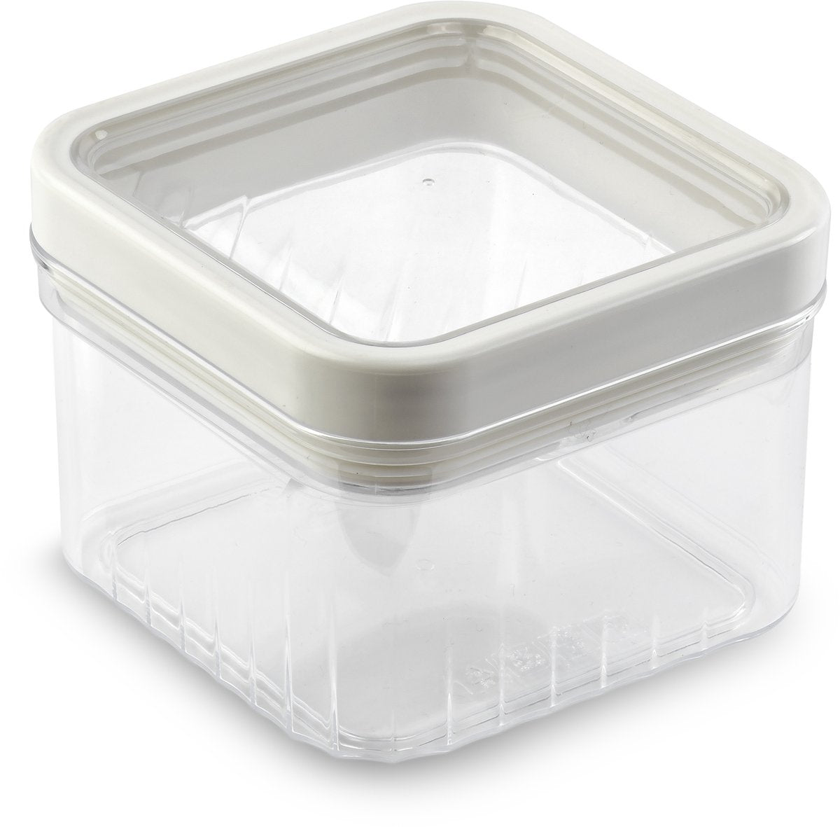 Curver Kara Aufbewahrungsdose – 0,5 l – 10,7 x 10,7 x 7,9 cm – weiß