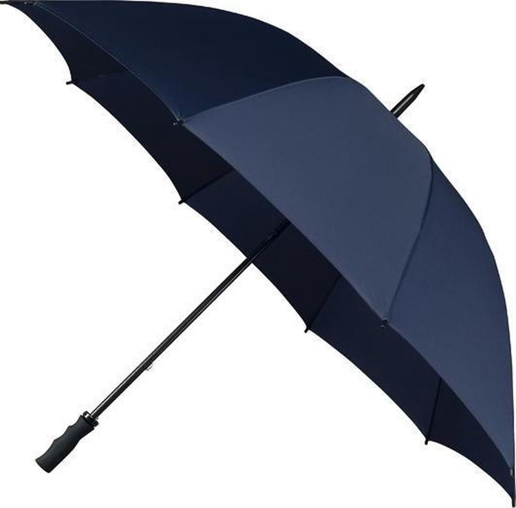 Falcone GolfParaplu Windschutz Handöffnung 130 cm dunkelblau