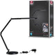 Paulmann LED Schreibtischleuchte 3-Stufen-Dim Flexbar Weiß Schalter 700lm 9,5W Schwarz