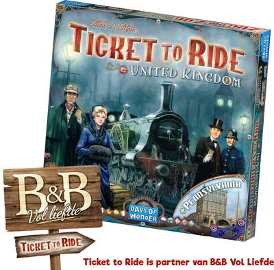 Days of Wonder – Ticket to Ride UK Pennsylvania – Erweiterung – Brettspiel