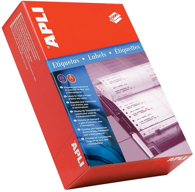 Apli Drucker Etiketten DS500BL. comp.etik.4 89x36