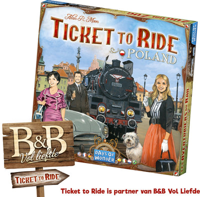 Days of Wonder Ticket to Ride Poland – Erweiterung – Brettspiel