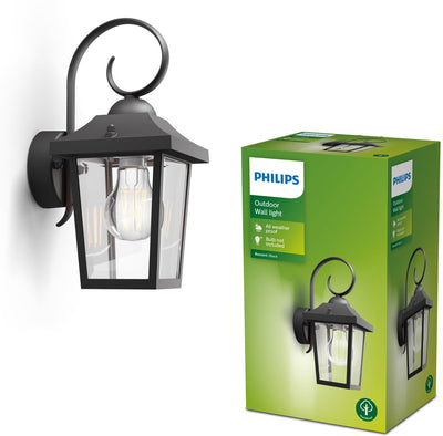 Philips LED Philips Buzzard Außenwandleuchte – Schwarz