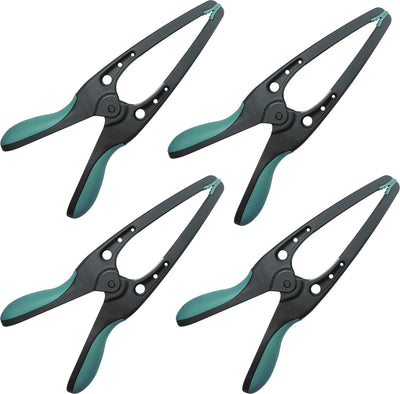 Wolfcraft - 4 spitze Federklemmen Pro - Federklemme 70 mm - 8643000