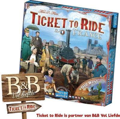Days of Wonder-Ticket für die Fahrt – Frankreich, alter Westen