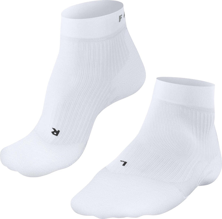 Falke te 4 kurze Anti-Blasen-Baumwoll-Funktionsmaterial-Tennissocken Damen weiß - Größe 39-40