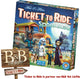 Days of Wonder-Ticket für eine Geisterstadtfahrt – Familienspiel – Niederländisches Brettspiel – ab 6 Jahren