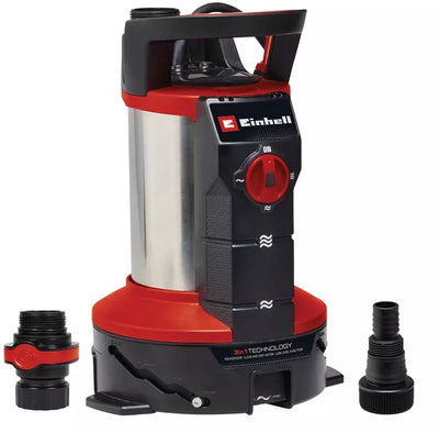 Einhell elektrische Schmutzwasserpumpe GE-DP 7935 N-A LL Eco - 790 W - 19500 L·H - Schmutz bis ø35 mm - Ansaugung bis 1 mm - einstellbar für schmutziges und sauberes Wasser - stufenlos einstellbarer Schwimmerschalter
