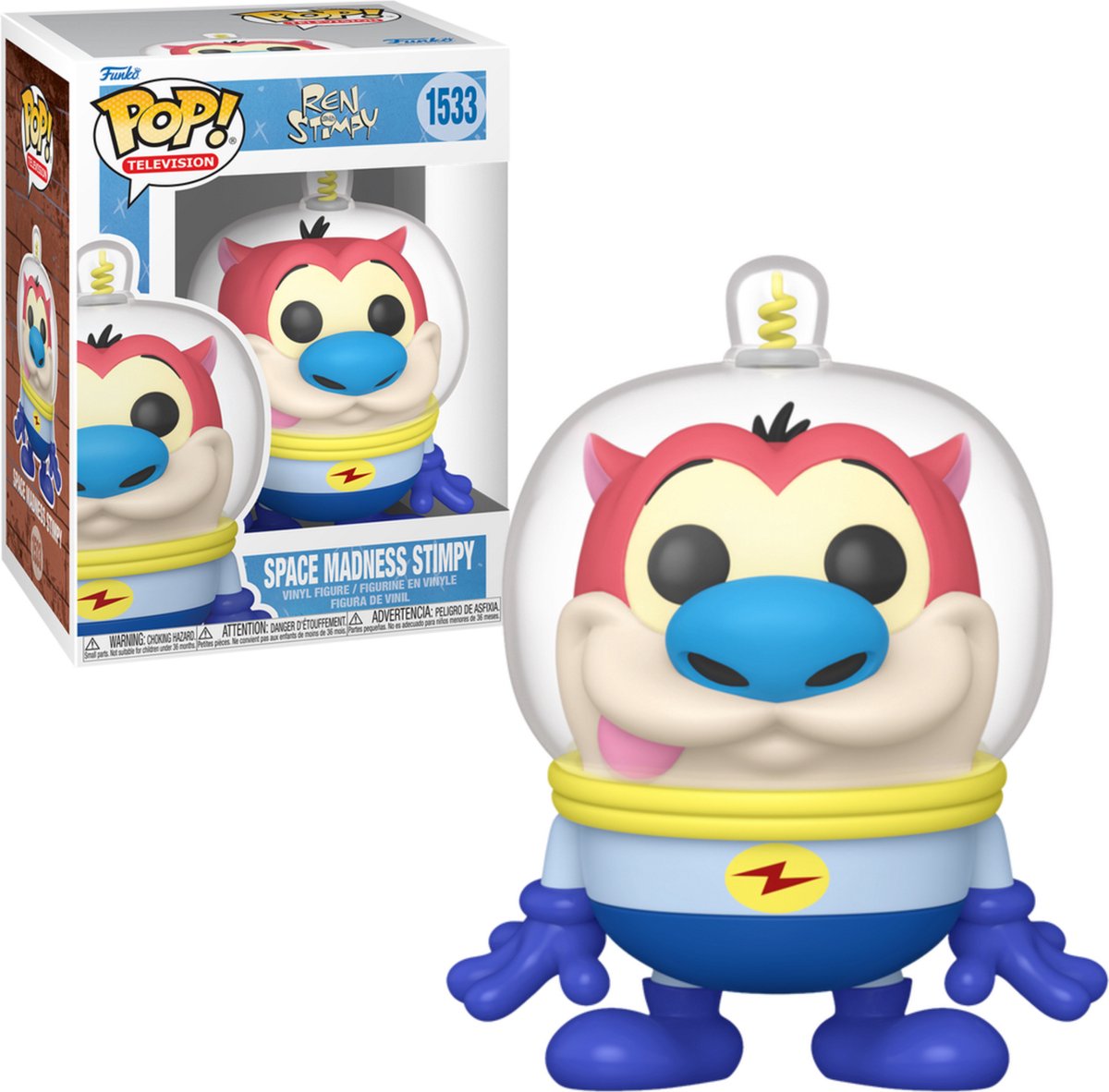 Funko Pop Television: Space Madness Stimpy Pop #1533