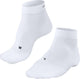 Falke te 4 kurze Anti-Blasen-Tennissocken aus Baumwoll-Funktionsmaterial Damen weiß – Größe 41-42