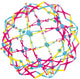 Keycraft Starburst Ball Spielzeugball 14 cm sensorisch.
