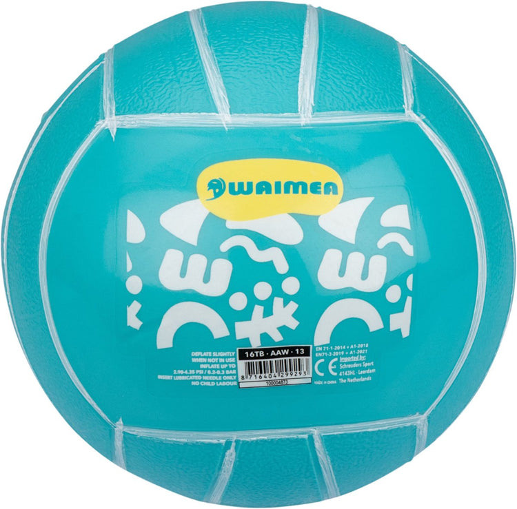 Waimea Wasserball PVC - 13 cm - Aqua - 13