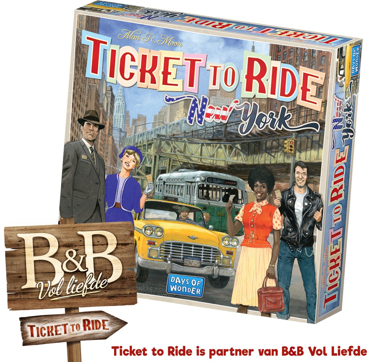 Asmodee Ticket zum Ride York Brettspiel