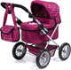 Bayer Design - Trendiger Puppenwagen - Lila mit Punkten
